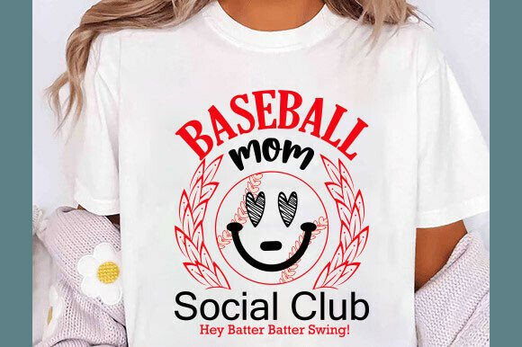 Baseball Mom Coquette SVG: Graphics for T-Shirt Designs