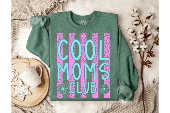 Cool Moms Club SVG: Graphics for T-Shirt Designs