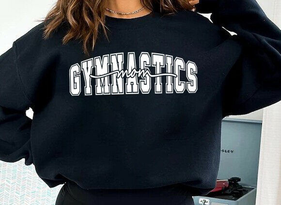 Gymnastics Mom PNG & SVG: Graphics for T-Shirt Designs