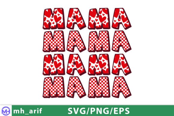 Mama Mom Mother Trendy Graphics for T-Shirt Designs