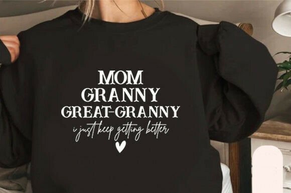 Mom Granny Great Granny SVG: A Designer's Review
