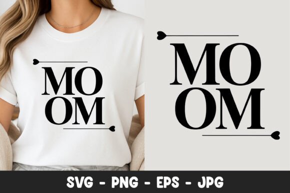 Mom Minimal Typography: Modern Graphics & Illustrations