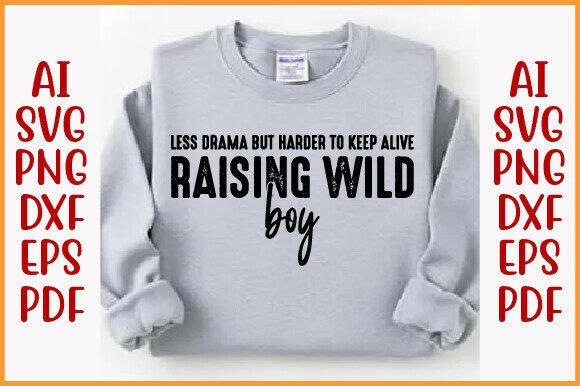 Review: Mom of Boys Shirt SVG for Real Embroidery